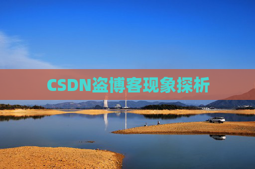 CSDN盗博客现象探析 CSDN盗博客现象探析
